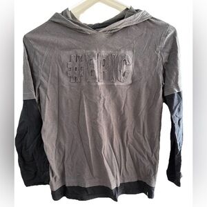 Gray and Black #EPIC Hoodie